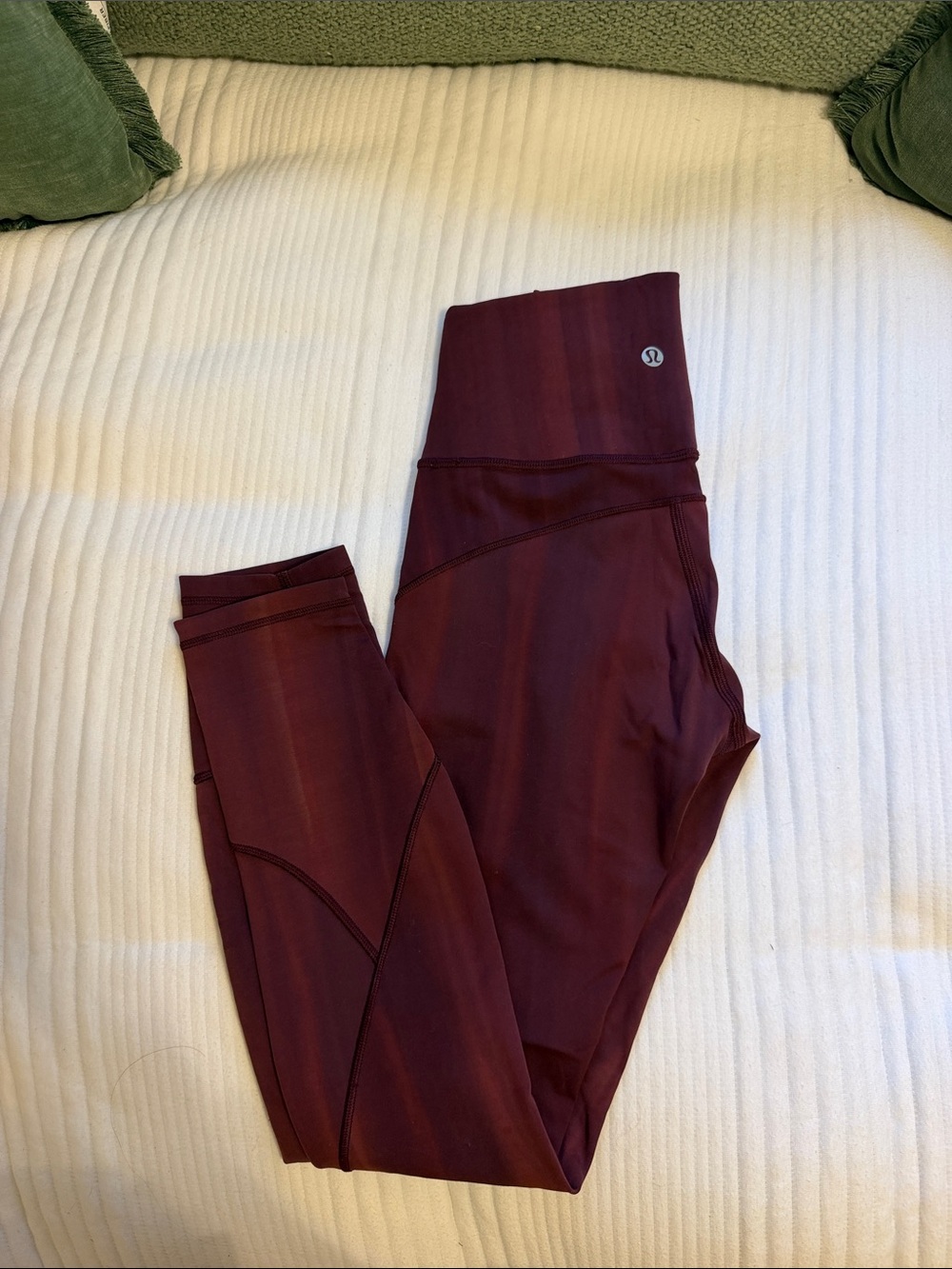 lululemon athletica Burgundy High-Rise Leggings